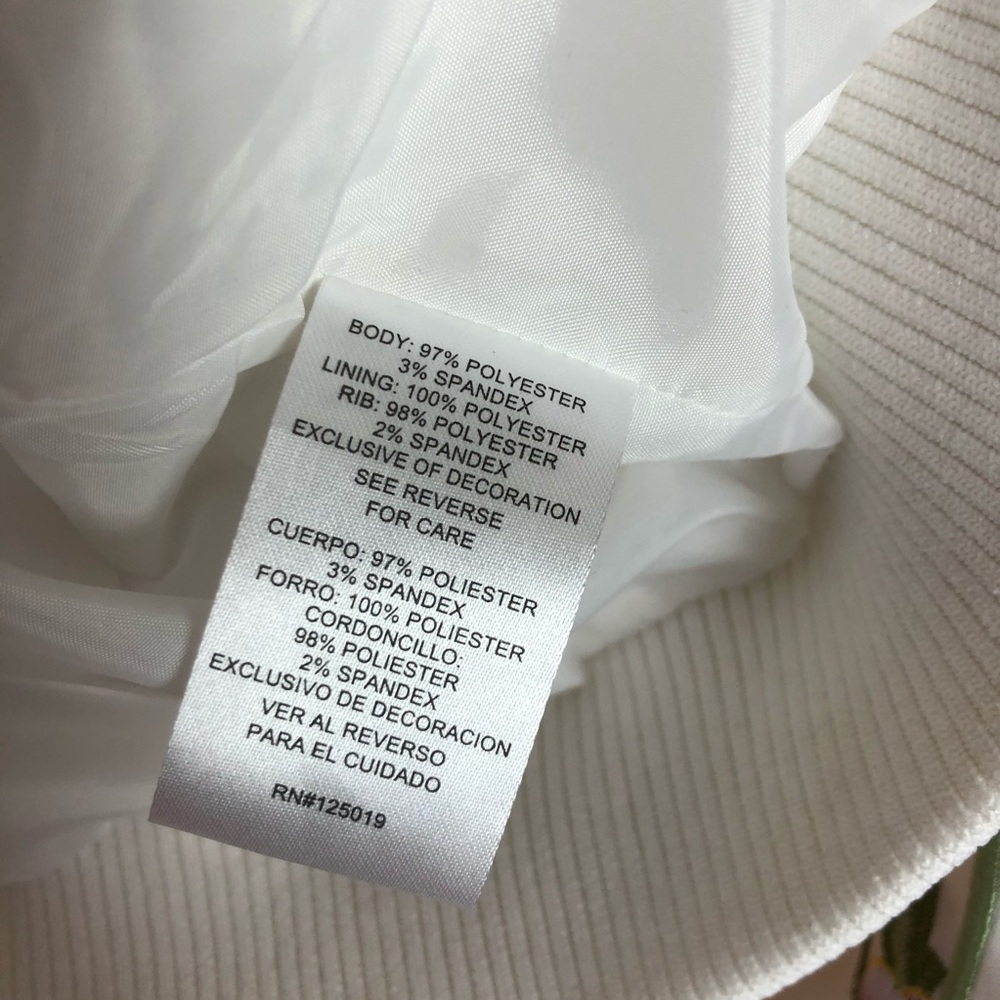 Joseph A. White Embroidered Bomber Jacket (L)_11